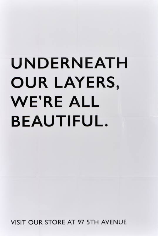 A poster of black text on a white background.