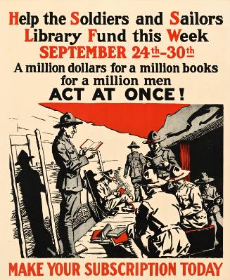 Help the Soldiers and Sailors Library Fund This Week