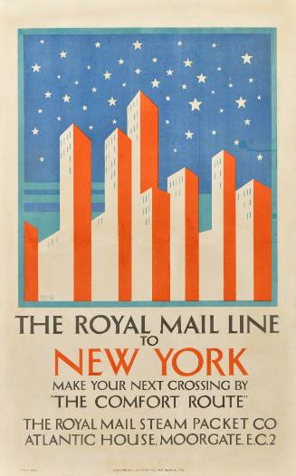 The Royal Mail Line to New York