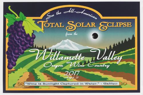 See the Great American Total Solar Eclipse from Willamette Valley