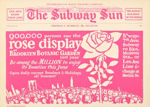 The Subway Sun/Brooklyn Botanic Garden