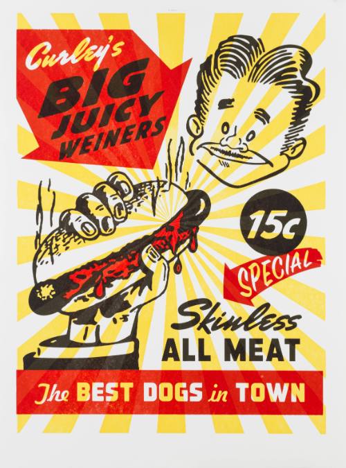 Curly's Big Juicy Wieners