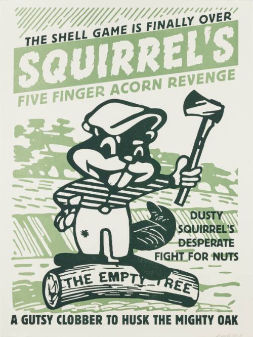 Squirrel's Five Finger Acorn Revenge