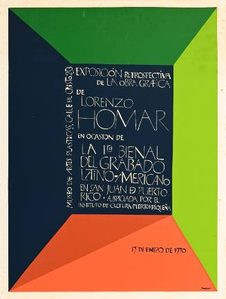 Exposición Retrospectiva De La Obra Gráfica De Lorenzo Homar