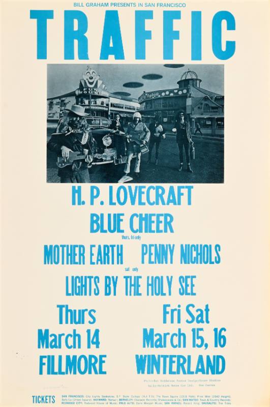 Traffic/H.P Lovecraft/Blue Cheer