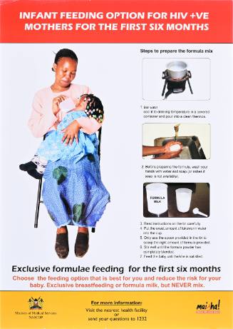 Infant Feeding Options for HIV+VE Mothers for the First Six Months