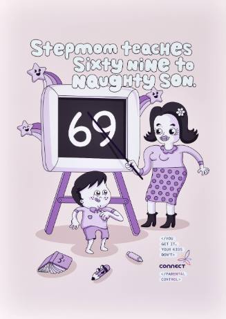 Connect/Stepmom Teaches Sixty Nine to Naughty Son