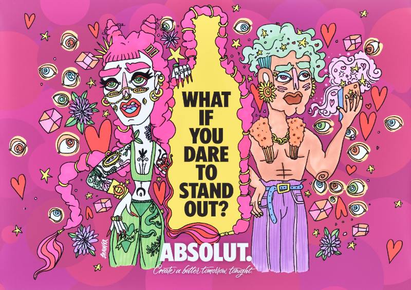 Absolut/What if You Dared to Stand Out?