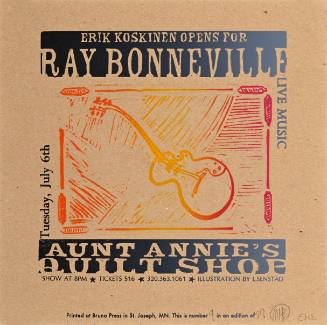 Ray Bonneville/Aunt Annie's Quilt Shop