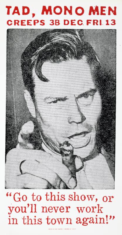 A poster of an angry white man pointing at the viewer