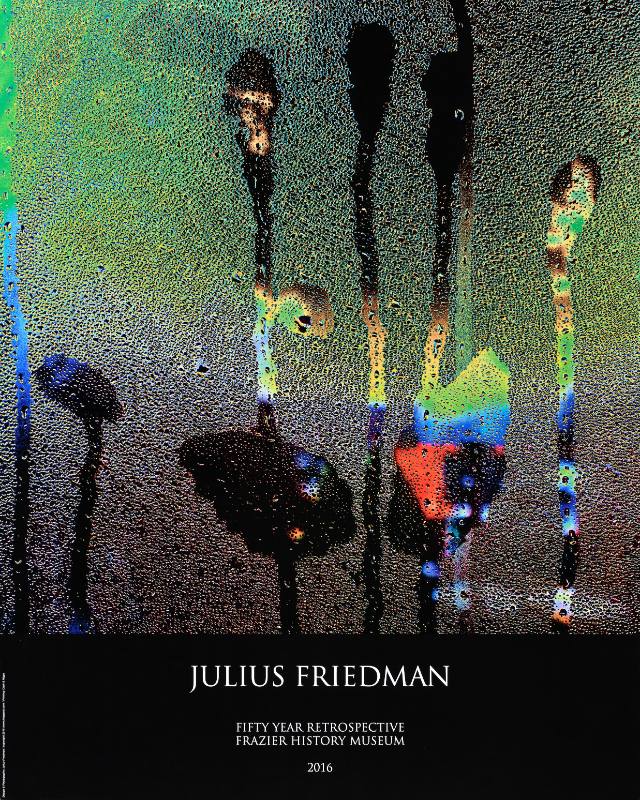 A poster of a rainbow handprint