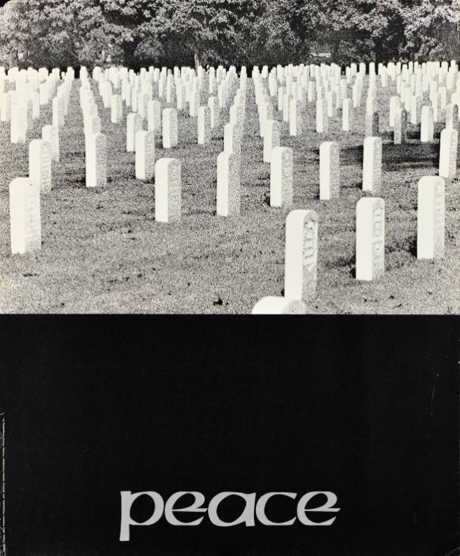 A poster of a cemetery