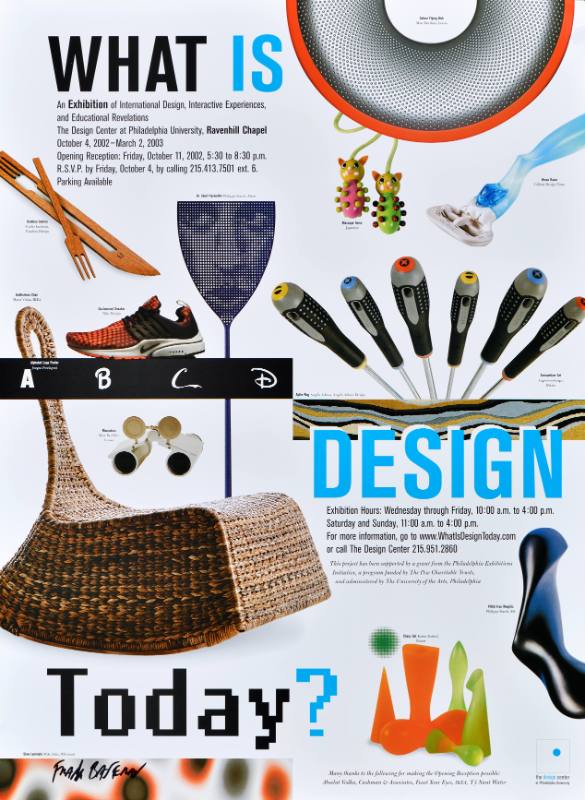 A poster of toys, tools, clothes, and other objects on a white background