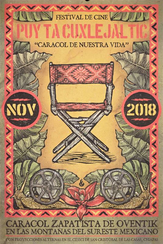 A poster of a director's chair