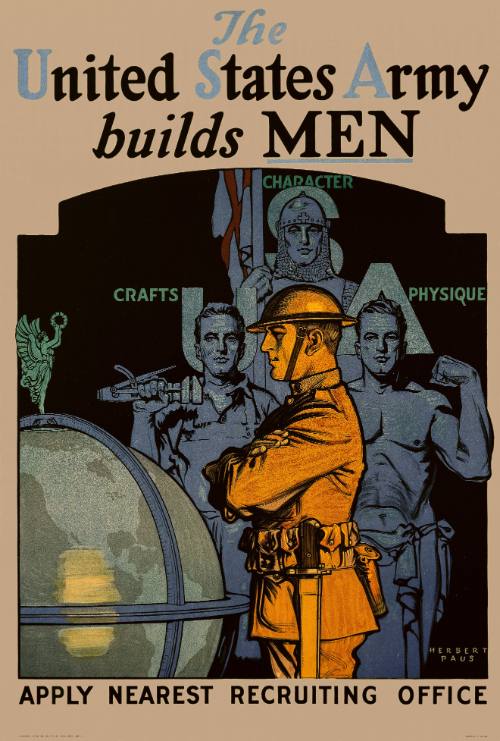 The United States Army Builds Men