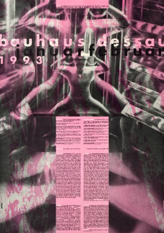 Bauhaus Program Januar Februar