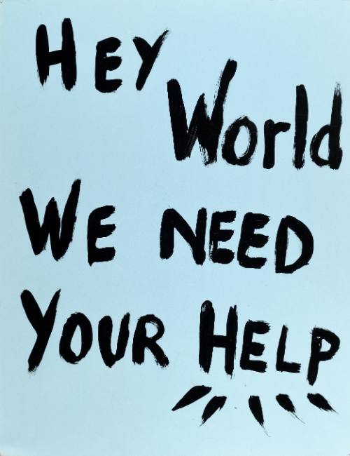 Hey World We Need Your Help