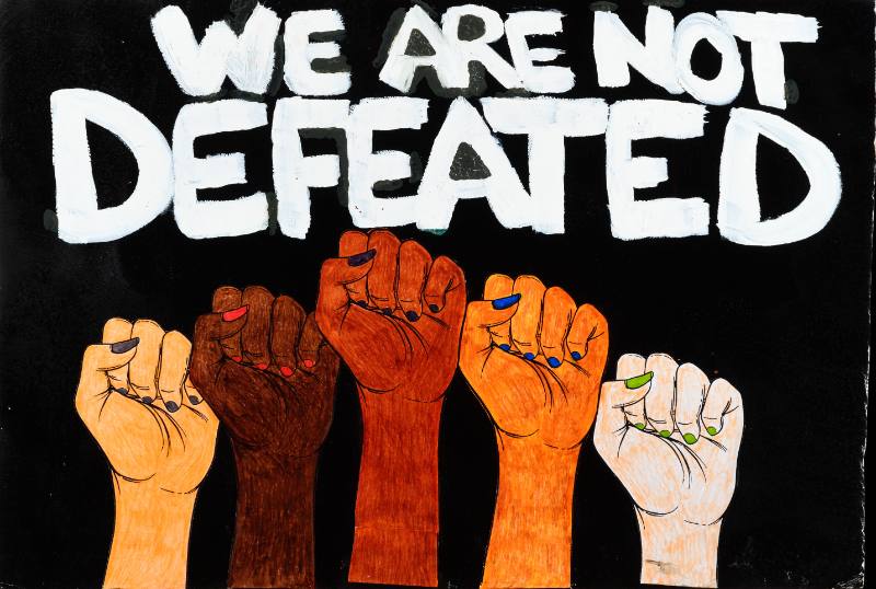 We Are Not Defeated