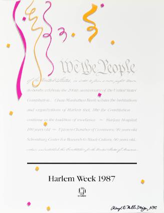 We the People/Harlem Week 1987