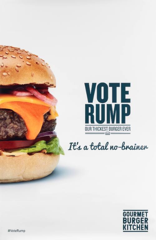 Gourmet Burger Kitchen/Vote Rump