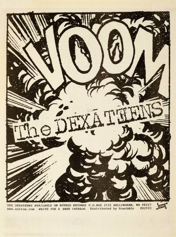 A poster of a cartoon explosion.