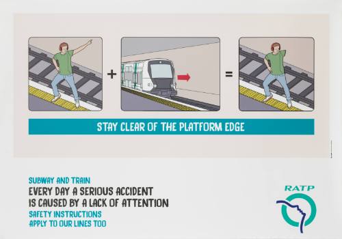 Stay Clear of the Platform Edge/RATP