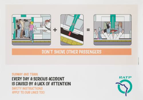 Don't Shove Other Passengers/RATP