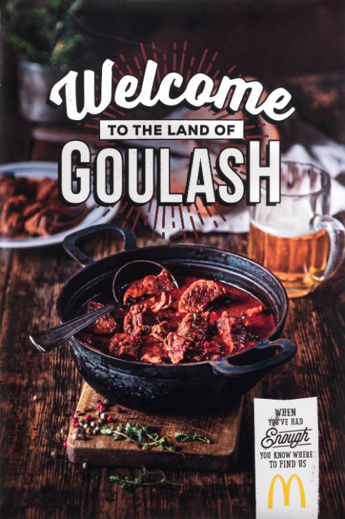 Welcome to the Land of Goulash